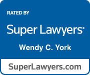 Super Lawyers rating for Wendy C. York
