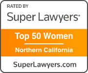 Top 50 Women Lawyers in Northern California rated by Super Lawyers and given to Wendy C. York